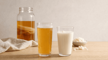 Kombucha vs Kéfir: diferencias, beneficios y cuál te conviene más