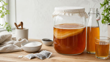 Cómo hacer kombucha en casa: guía paso a paso para empezar